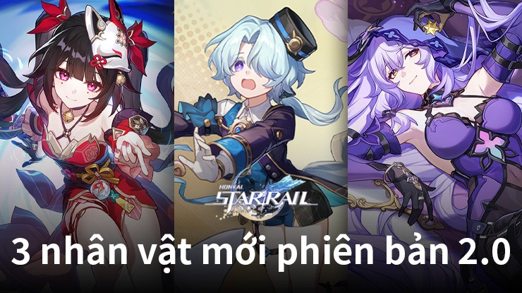 Honkai: Star Rail - 3 nhân vật mới được xác định sẽ ra mắt trong phiên bản mới năm 2024