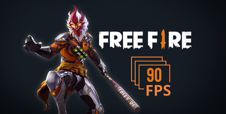 Nouvelle mise à jour pour jouer à Free Fire sur en 90 FPS