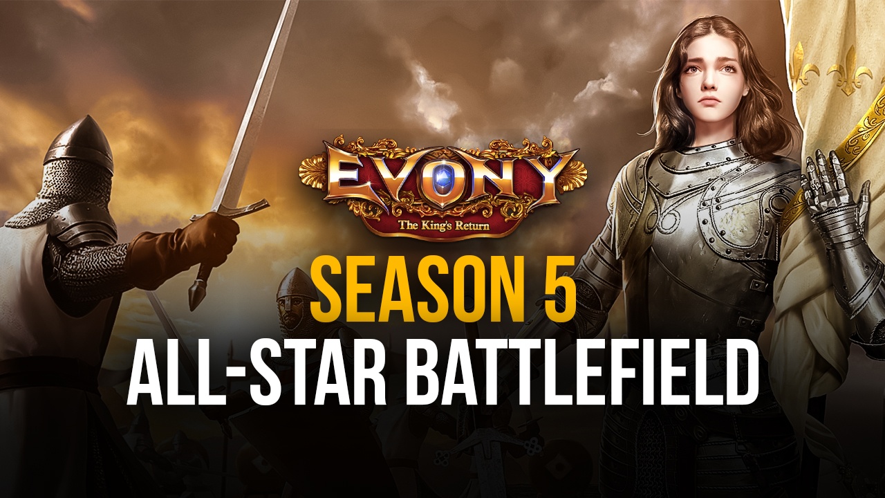 Season 5 All-Star Battlefield is Coming to Evony: The King's Return