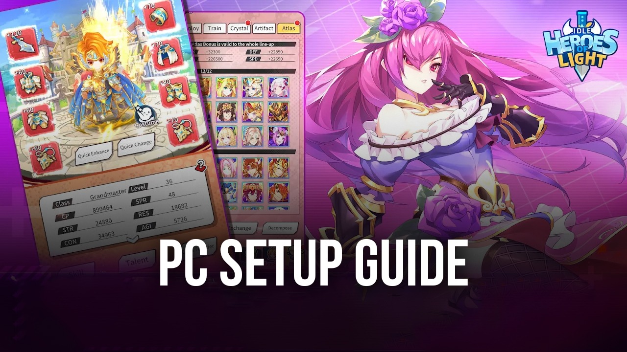 How To Play Idle Heroes of Light on PC with