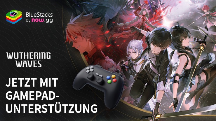 Wuthering Waves auf PC mit bietet Gamepad-Unterstützung