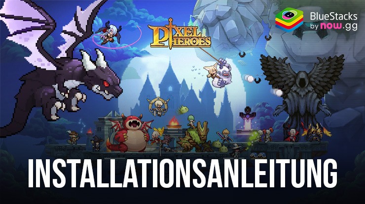 Wie man Pixel Heroes: Tales of Emond auf dem PC mit spielt