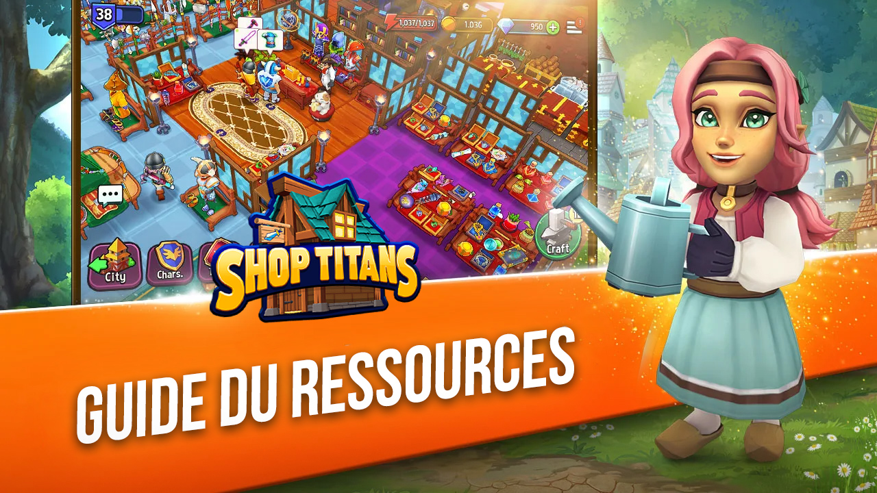Shop Titans sur PC - comment utiliser vos ressources intelligemment
