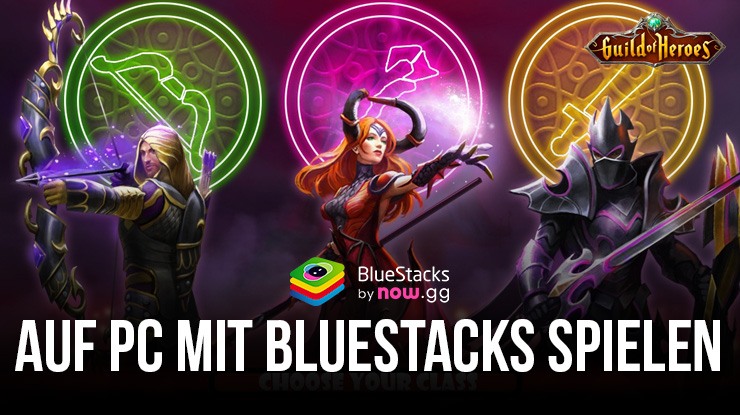 So spielst du Guild of Heroes: Rollenspiele auf dem PC mit