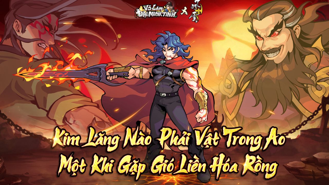 Trở thành võ lâm minh chủ bảo vệ giang hồ khi chơi Võ Lâm Đại Minh Tinh trên PC với