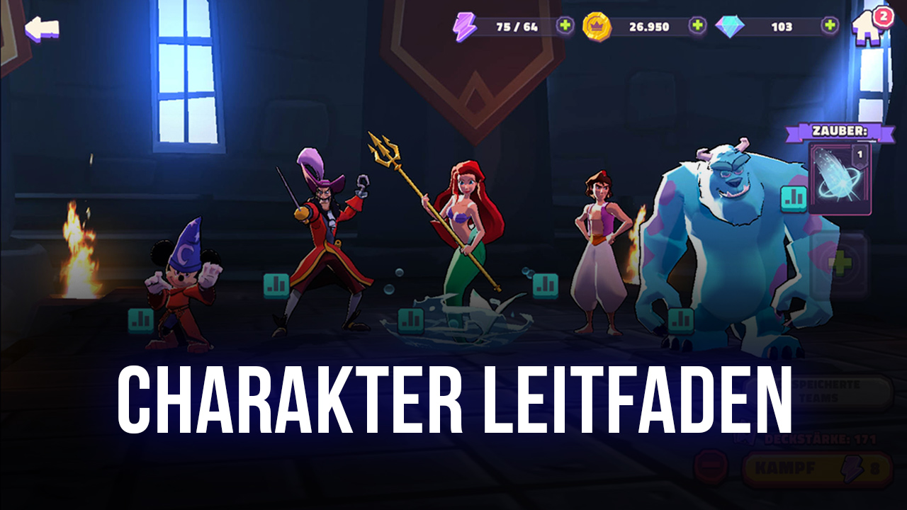 Disney Sorcerer’s Arena - Dürfen wir vorstellen? Dein Team