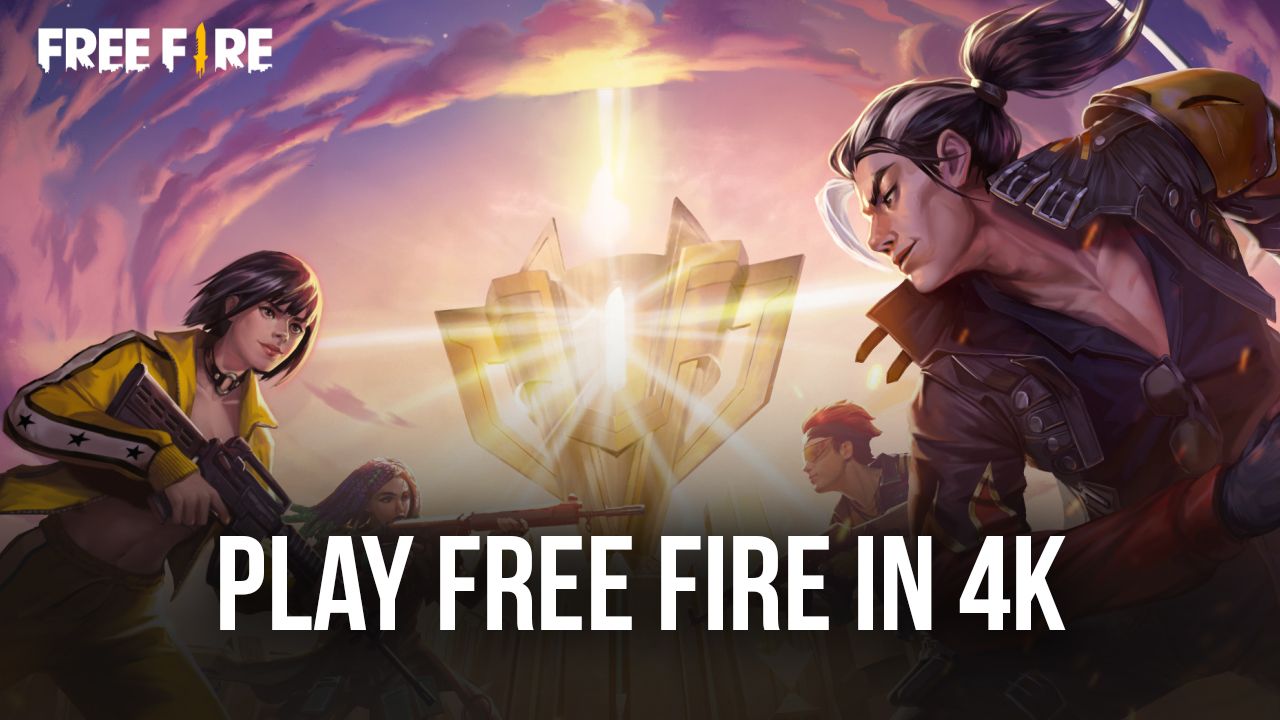 Enjoy Free Fire on PC in Glorious 4K Resolution With Version 5.8