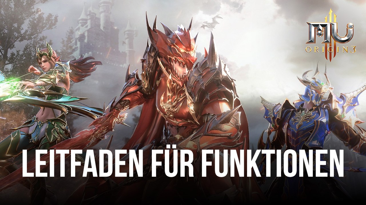 Funktionen zur Zeitersparnis und Effizienzsteigerung beim Spielen von MU ORIGIN 3