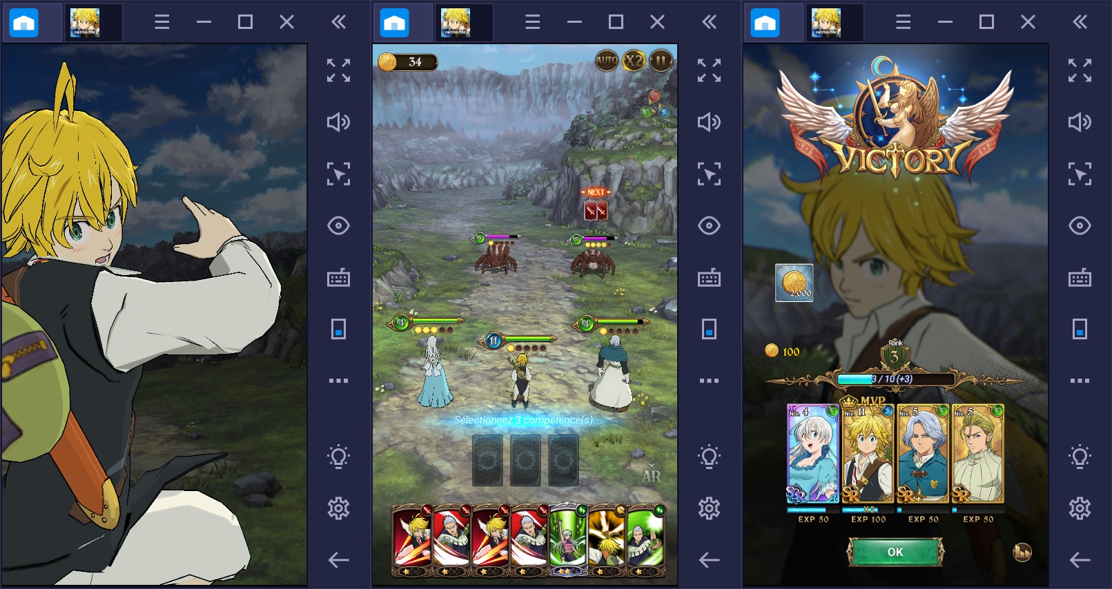The Seven Deadly Sins: Grand Cross sur PC- Guide sur les combats