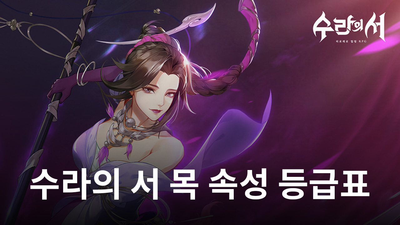 수라의 서 목 속성 협객 티어가 궁금하다면, 블루스택이 지금 알려드릴게요