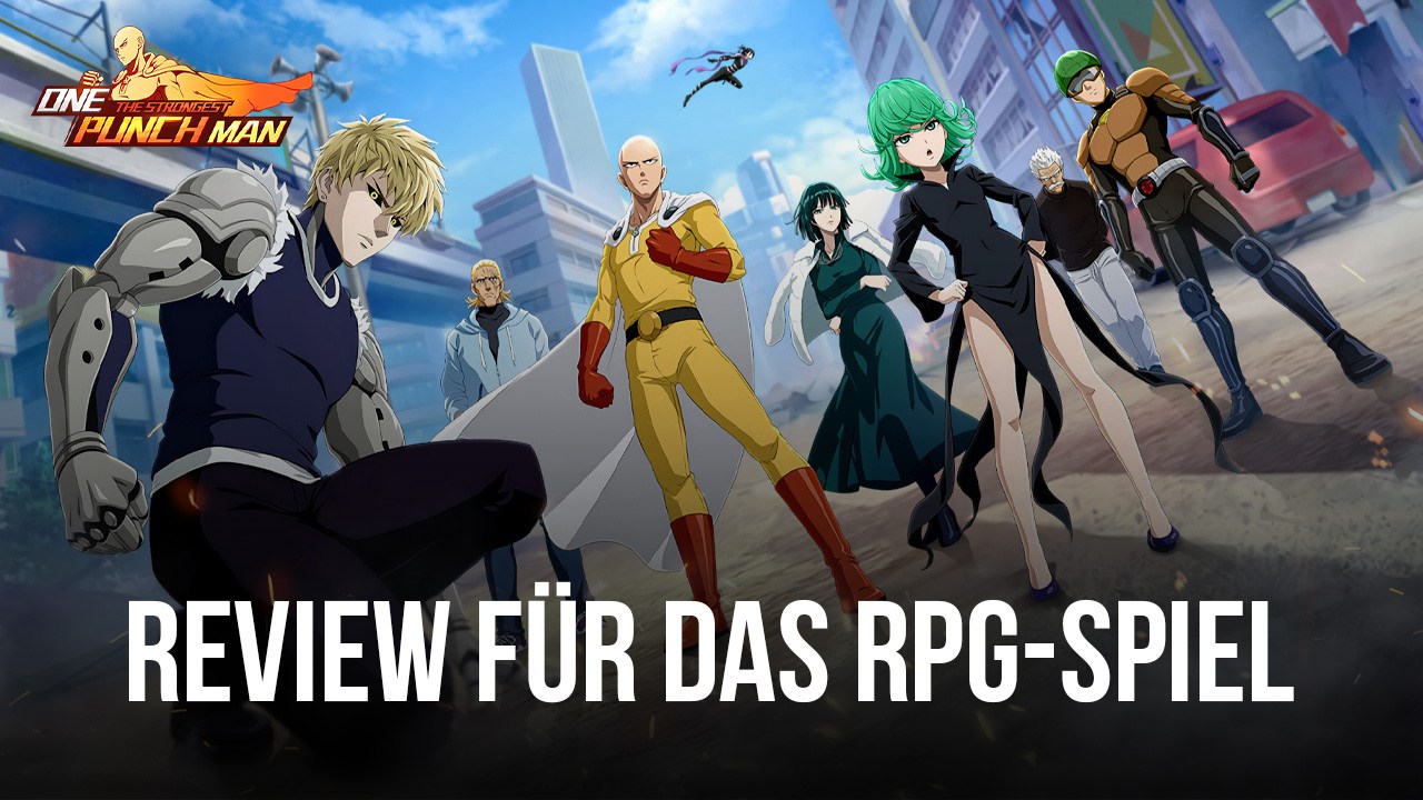 One Punch Man - The Strongest Review - Erlebe die Ereignisse des Anime-Hits in glorreicher RPG-Manier