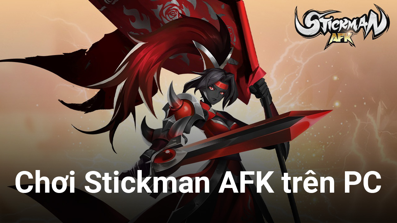 Chơi Stickman AFK: Liên Minh Bóng Đêm trên PC với
