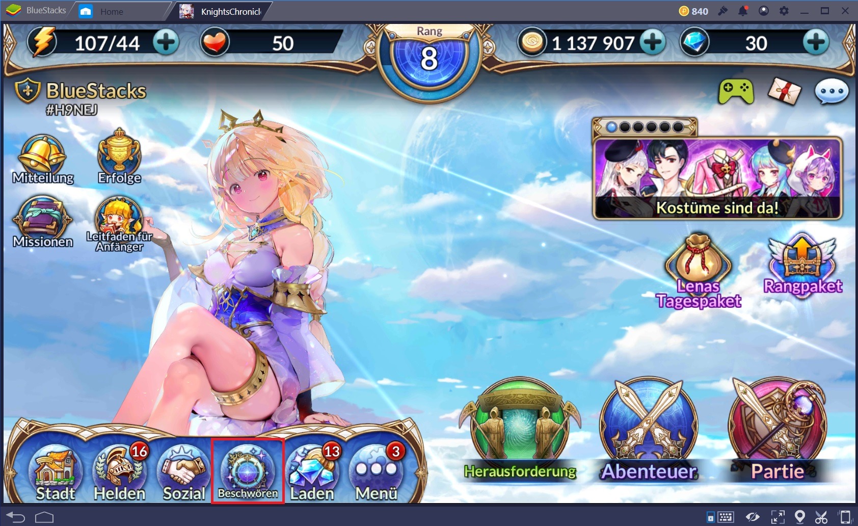 Knights Chronicle- Guide zu Beschwörungen und Gebäuden 4