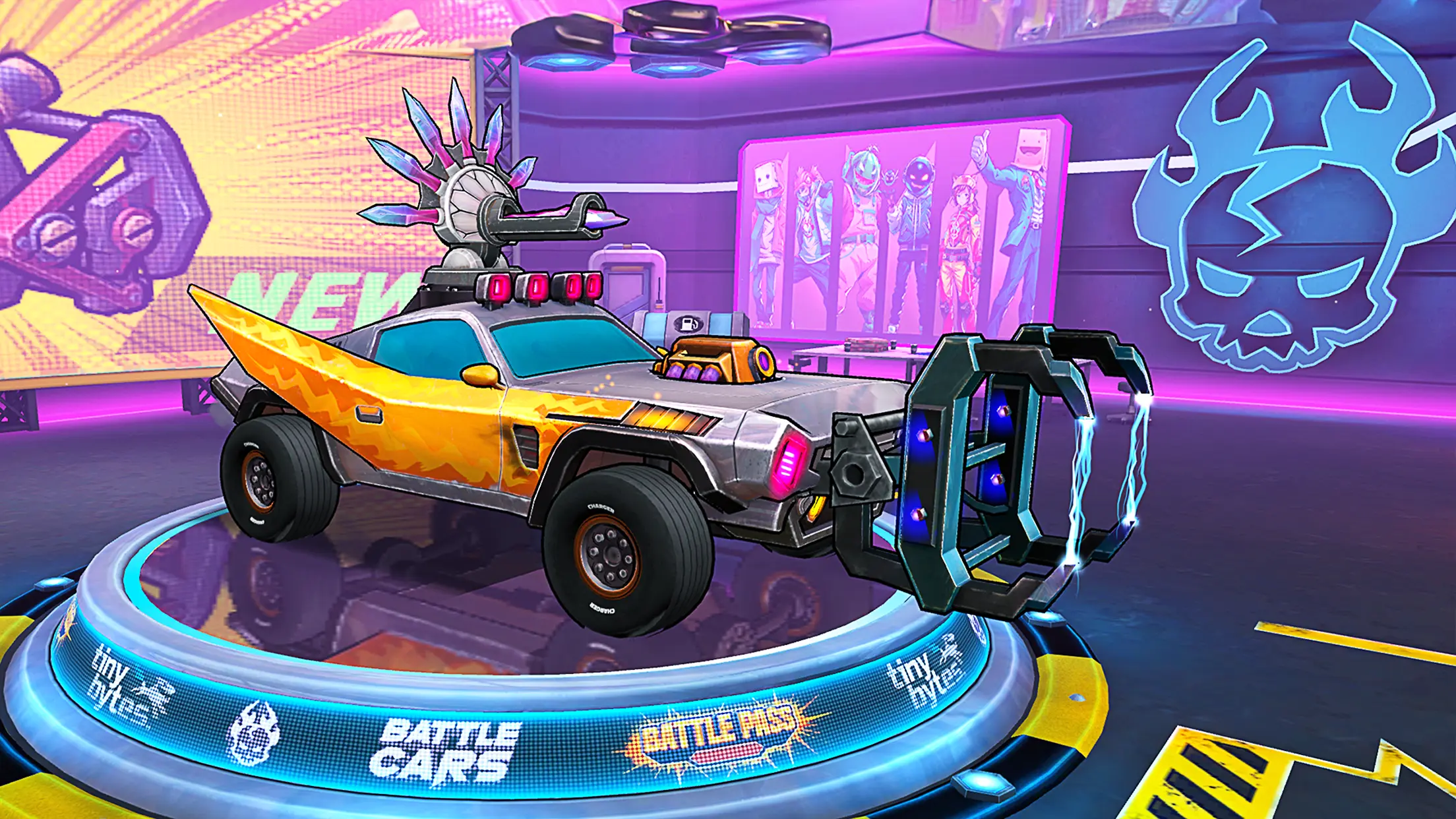 How to Install and Play Battle Cars: Nitro PvP Shooter on PC with