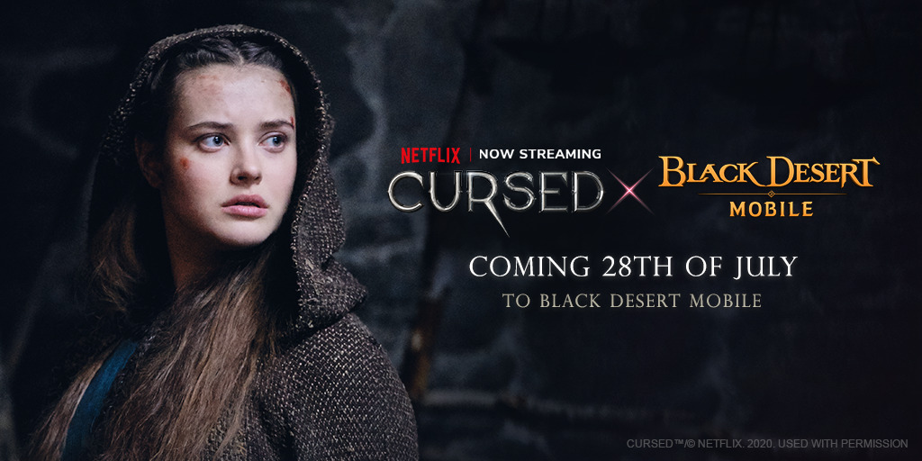 Black Desert Mobile X Cursed - Pearl Abyss Joins Up With Netflix in a Crossover Event