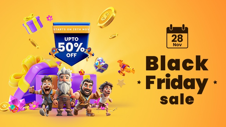 Get Discounts Up to 50% on Store This Black Friday!
