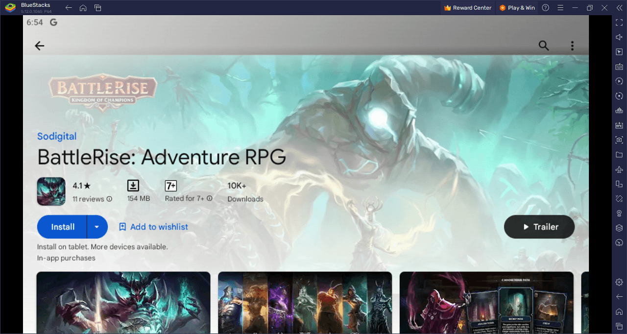 How to Play BattleRise: Adventure RPG on PC With