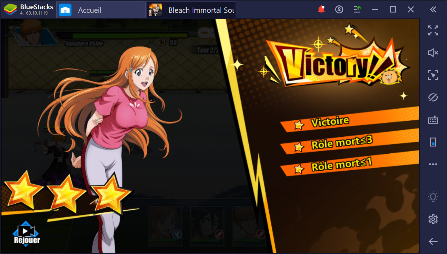 Comment faire du reroll dans Bleach: Immortal Soul sur PC