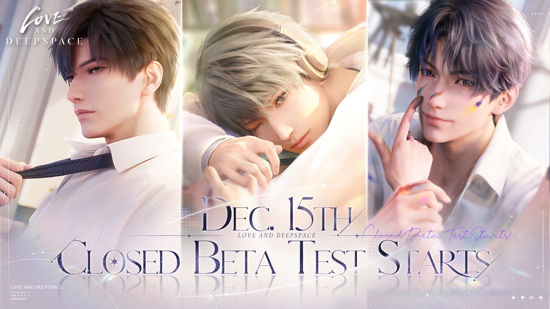 Love is Within Closer Reach than Ever Before as Love and Deepspace’s Limited Android Regional Closed Beta Test Begins December 15th