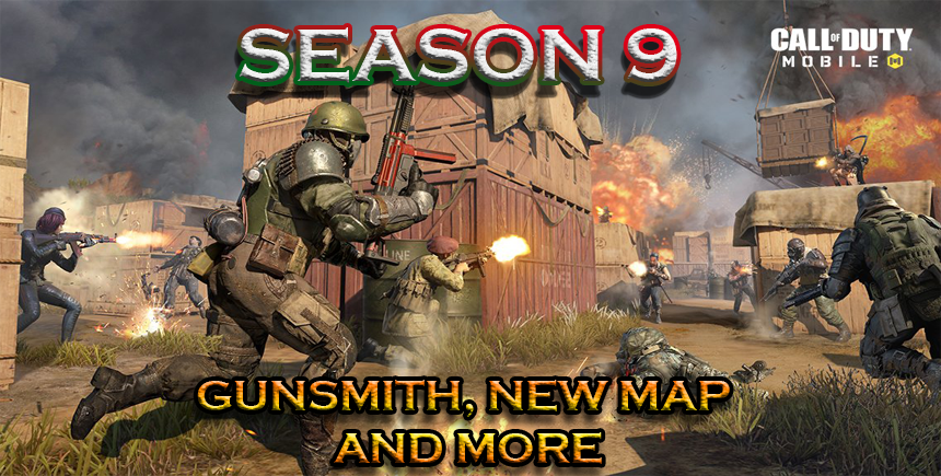 Call of Duty: Mobile Season 9 Update - The Gunsmith Feature, a New Map, and Other Additions