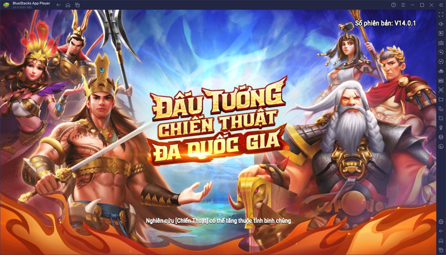 Trải nghiệm game chiến thuật Đấu Tướng VNG trên PC cùng