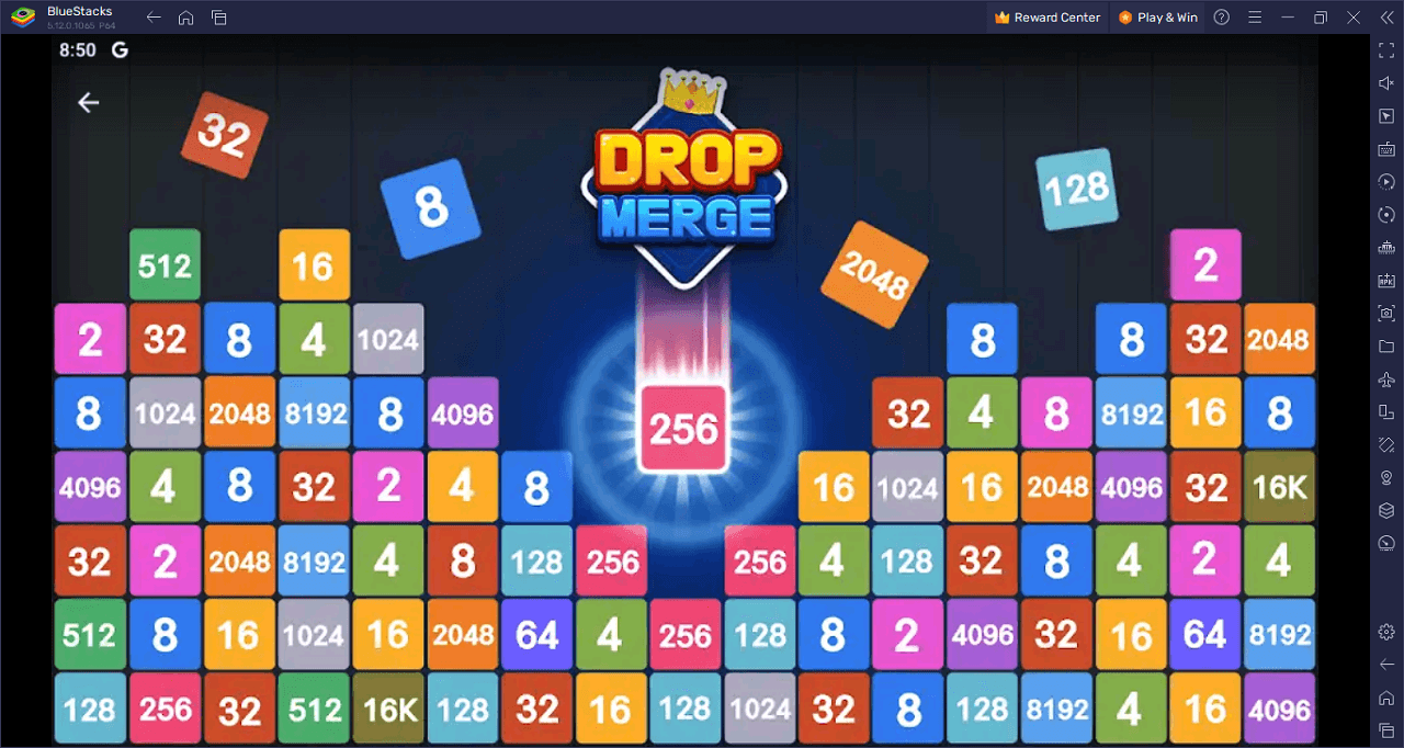 How to Play Drop Merge: Number Puzzle on PC with