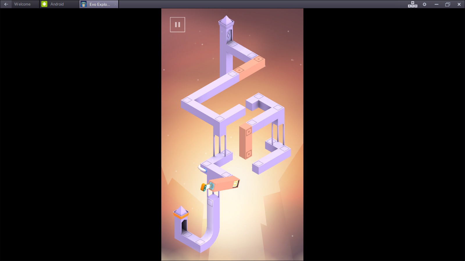 Evo Explores - abstract puzzler to explore surreal realms