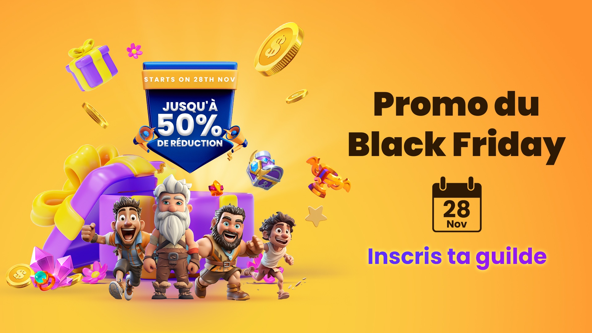 Profitez de réductions allant jusqu’à 50 % sur le Store ce Black Friday !
