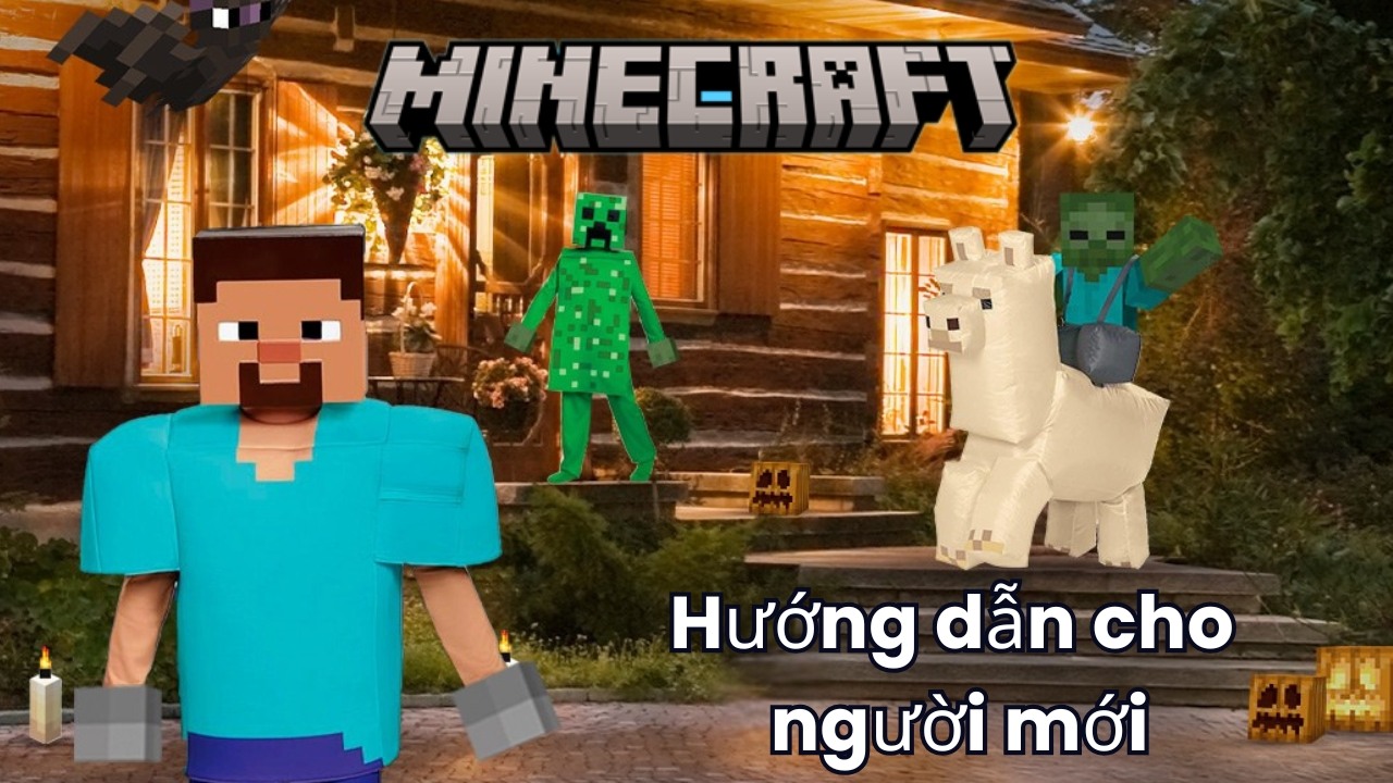 Hướng dẫn cho người mới khi chơi Minecraft: trên PC bằng