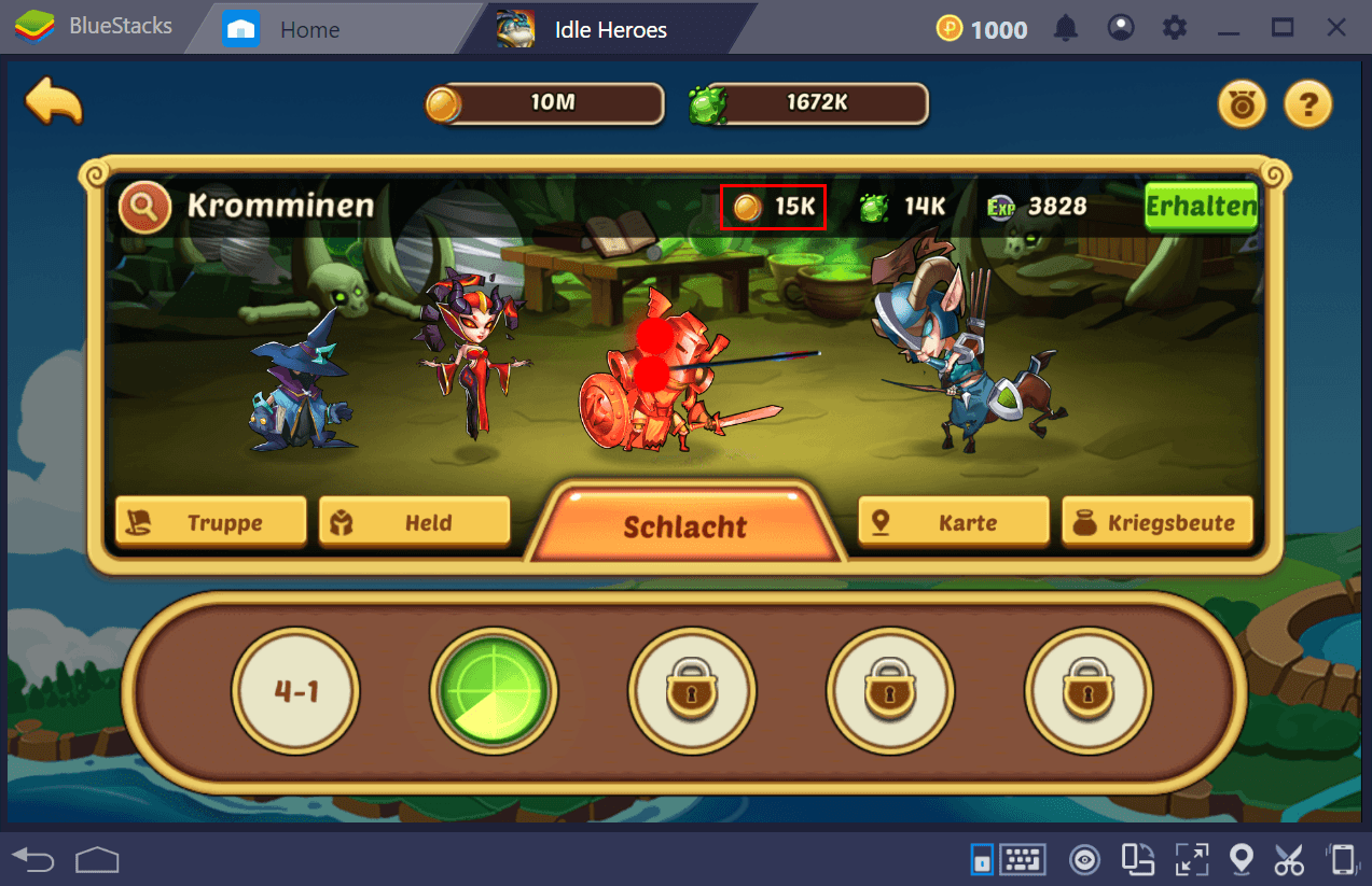 Idle Heroes: Wie du deine Helden schneller auflevelst 4