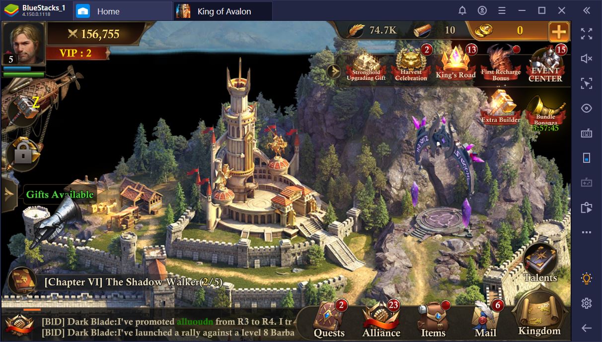 Command Your Army to Victory: King of Avalon on PC