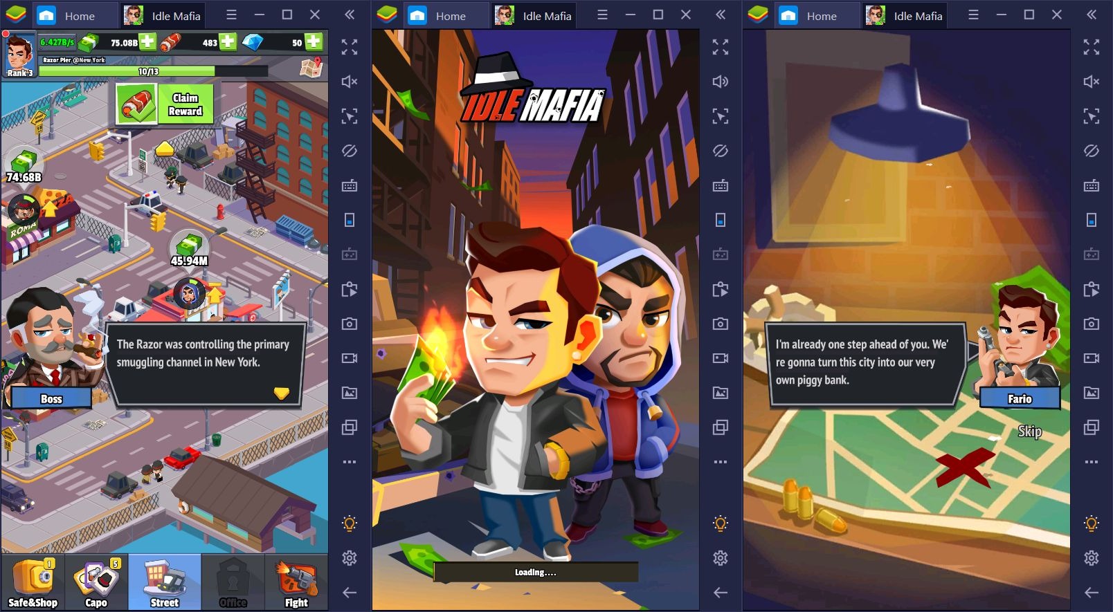 Idle Mafia - Tycoon Manager on PC: How to Get Started With Your Mafia Empire
