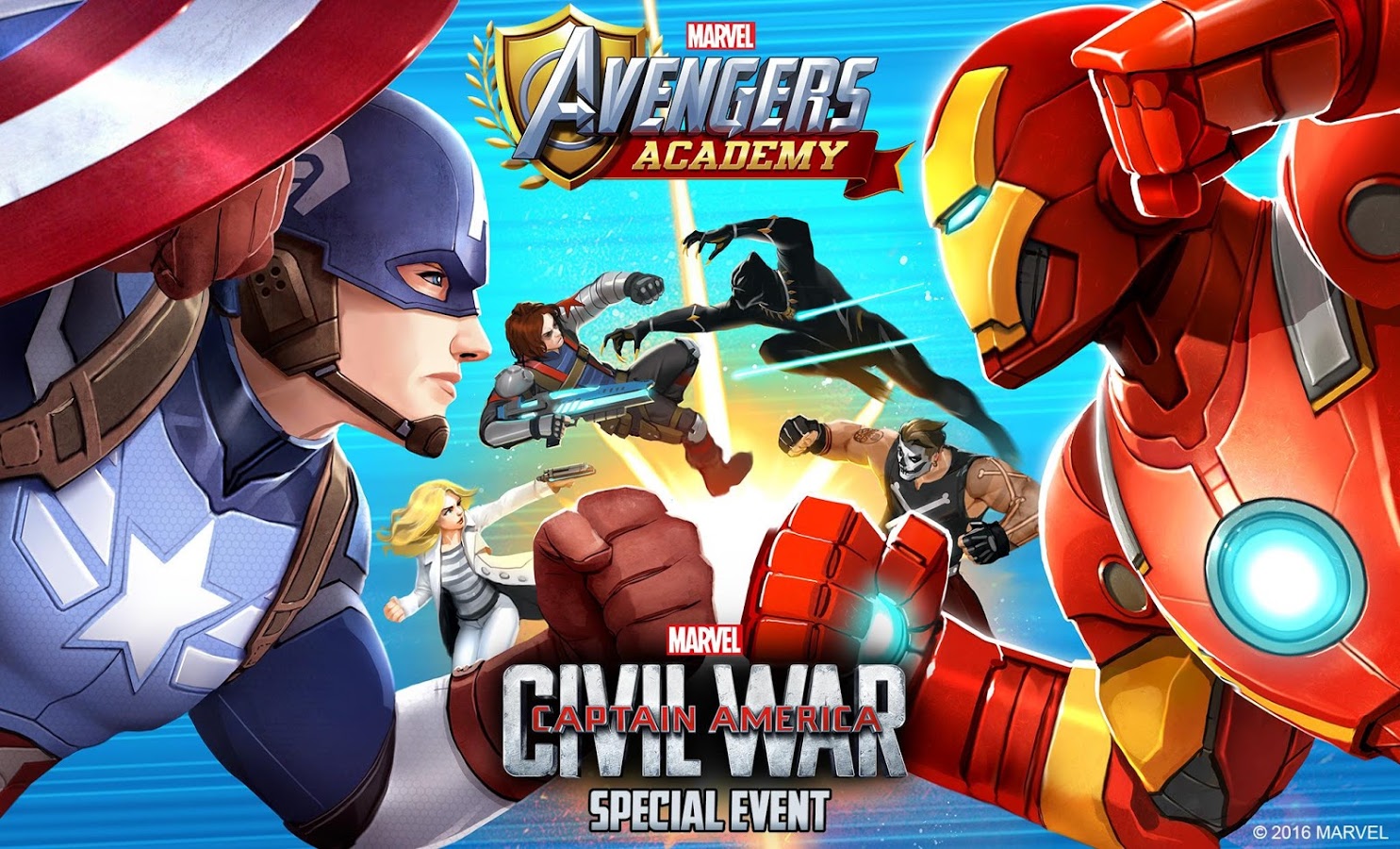Civil War erupts in Marvel Avengers Academy
