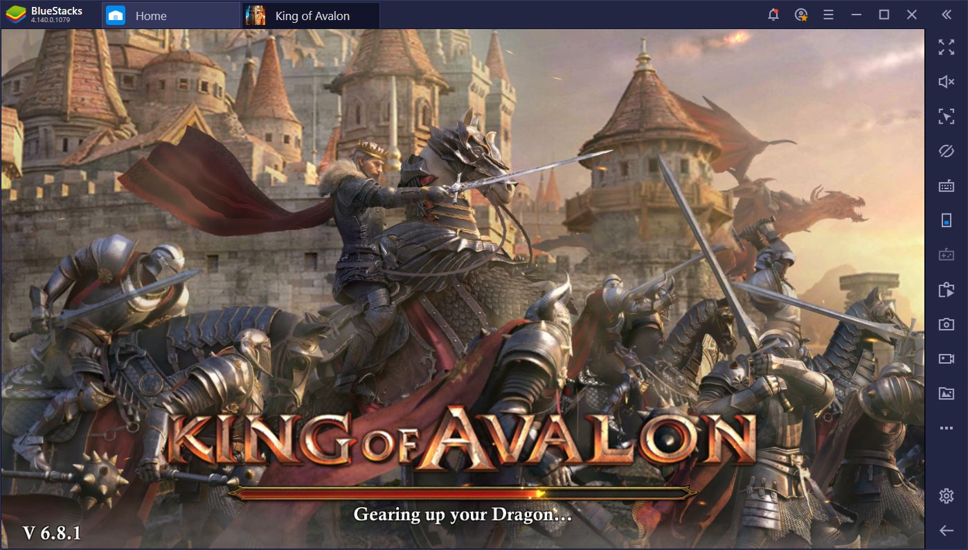 Creating an Empire in King of Avalon on PC With Instances