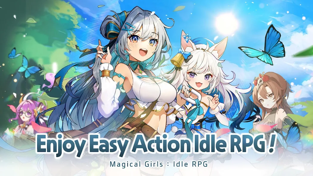 How to Install and Play Rain Girls Idle(Magical Girls) on PC with