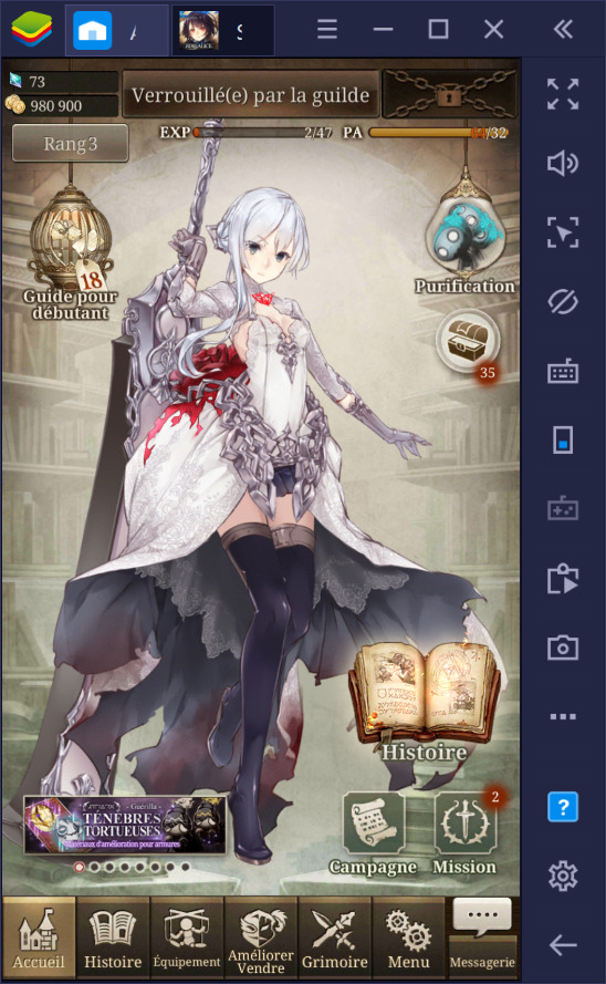 SINoALICE : Guide sur les classes et les armes