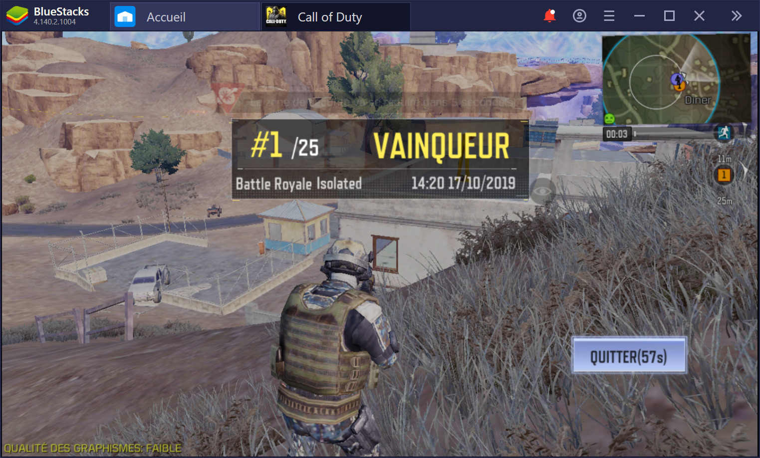 Soyez le dernier survivant en mode Battle Royale dans Call of Duty : Mobile