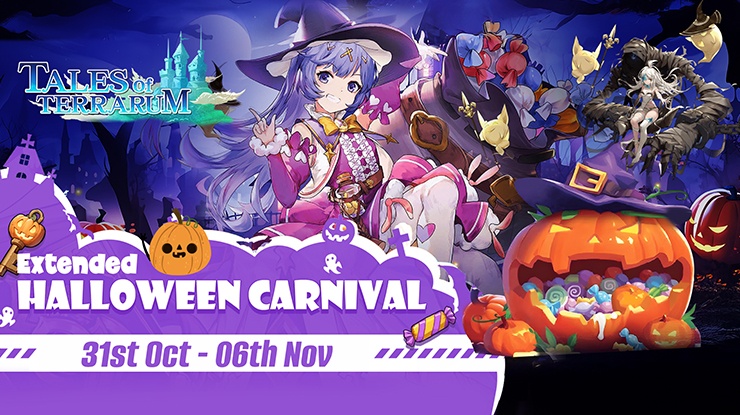 Dive into the Halloween Carnival with Tales of Terrarum's New Update!