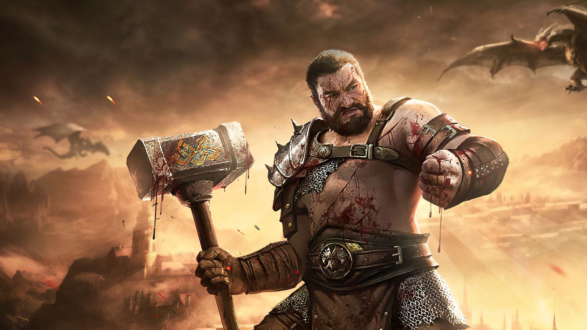 블루스택으로 PC에서 서리와 불: King of Avalon 플레이