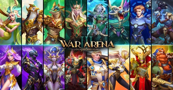 Top 7 tướng mạnh trong meta hiện tại của War 3 Arena - tháng 3/ 2025