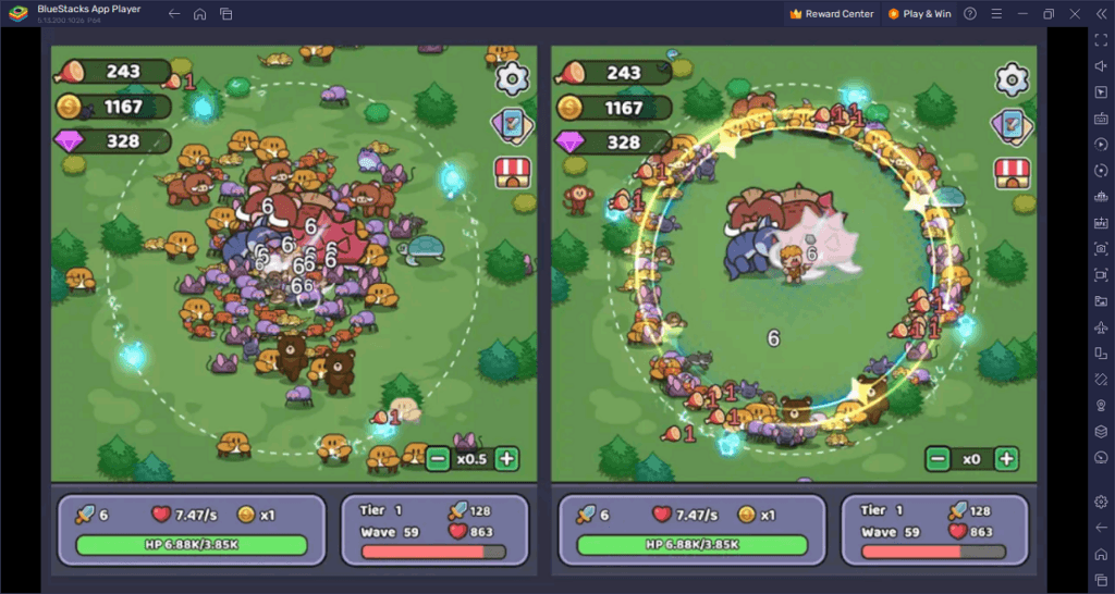 如何使用在電腦端暢玩《Wild Survival - Idle Defense》