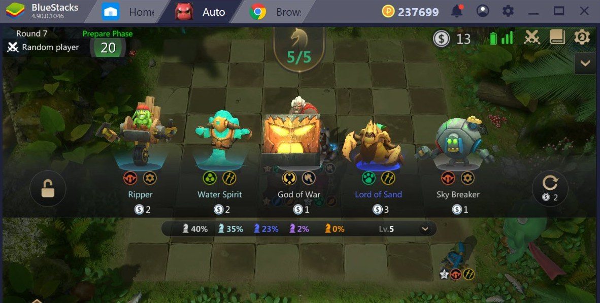 Các chế độ chơi trong Auto Chess