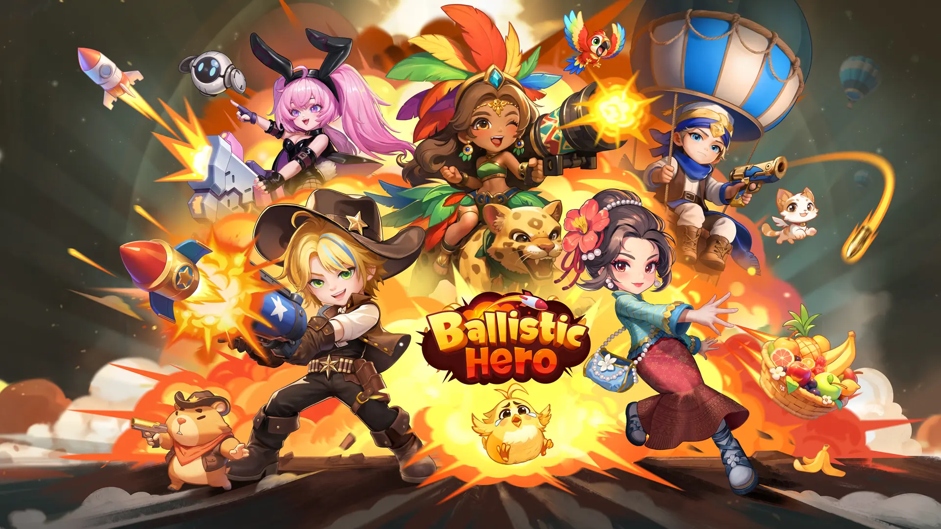 So installierst und spielst du Ballistic Hero VNG auf dem PC mit BlueStacks