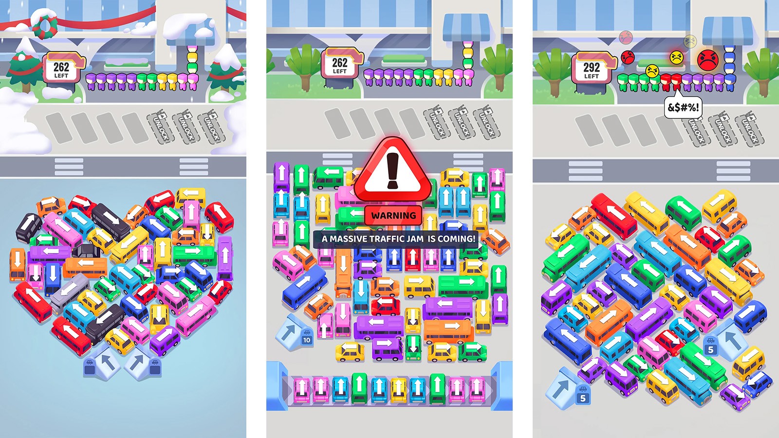 Điều động xe bus đón khách khi chơi Bus Frenzy : Station Shuffle trên PC với
