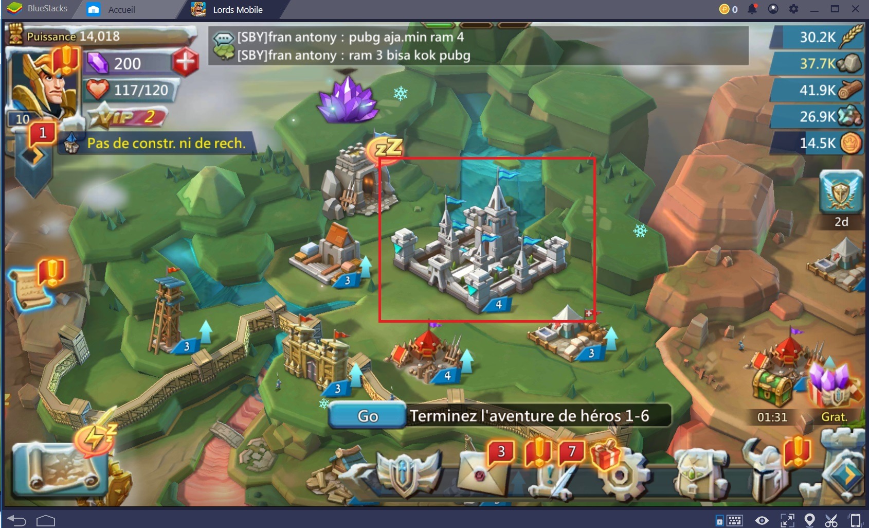 Lords Mobile : tout savoir sur les ressources et les bâtiments 4