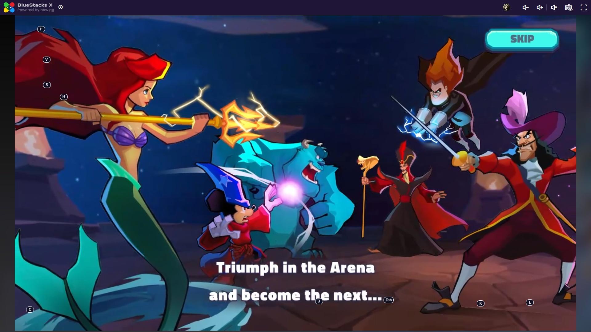 Cách chơi Disney Sorcerer’s Arena trên đám mây với X