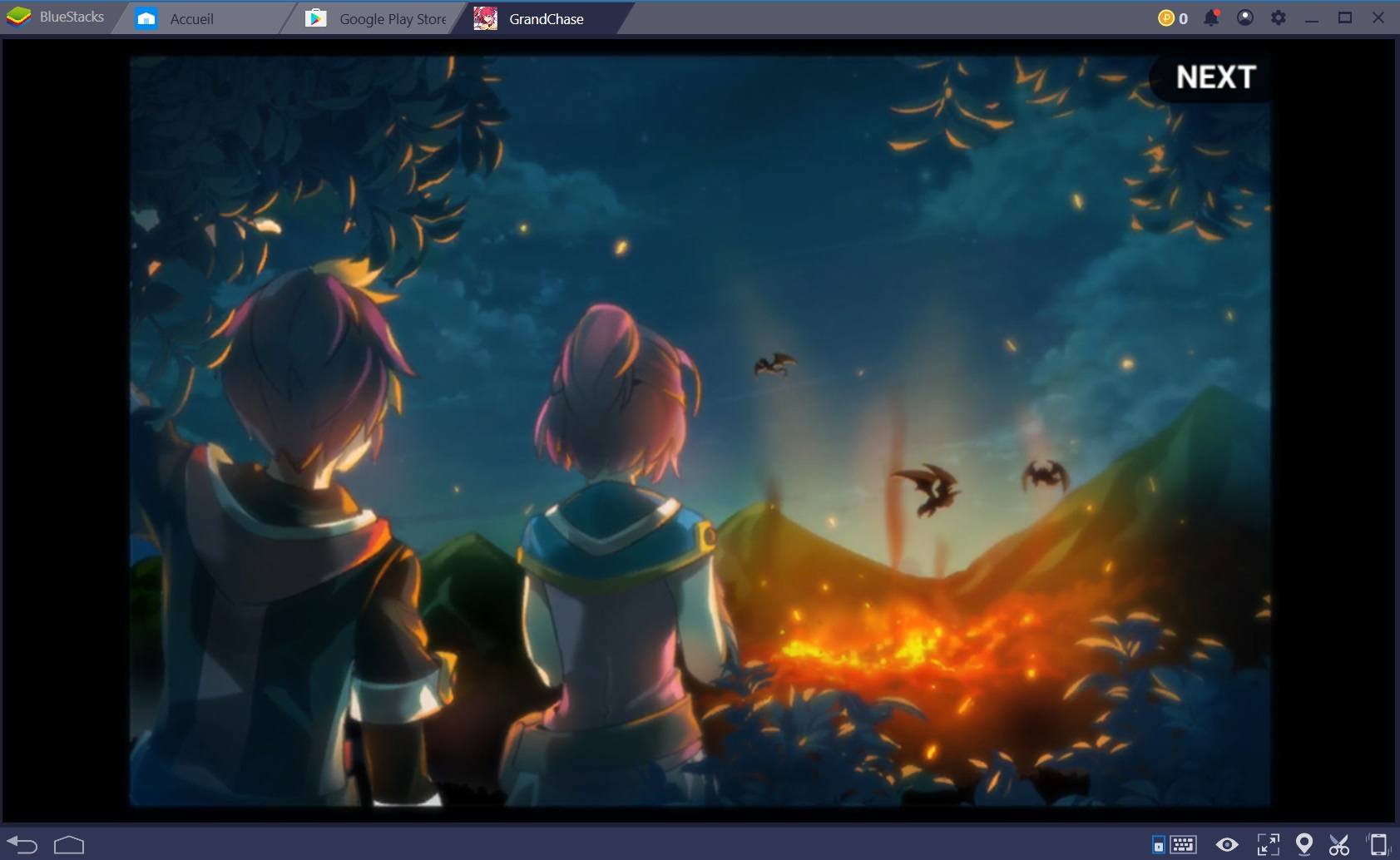 Profiter du jeu GrandChase sur Android grâce aux fonctionnalités de 4