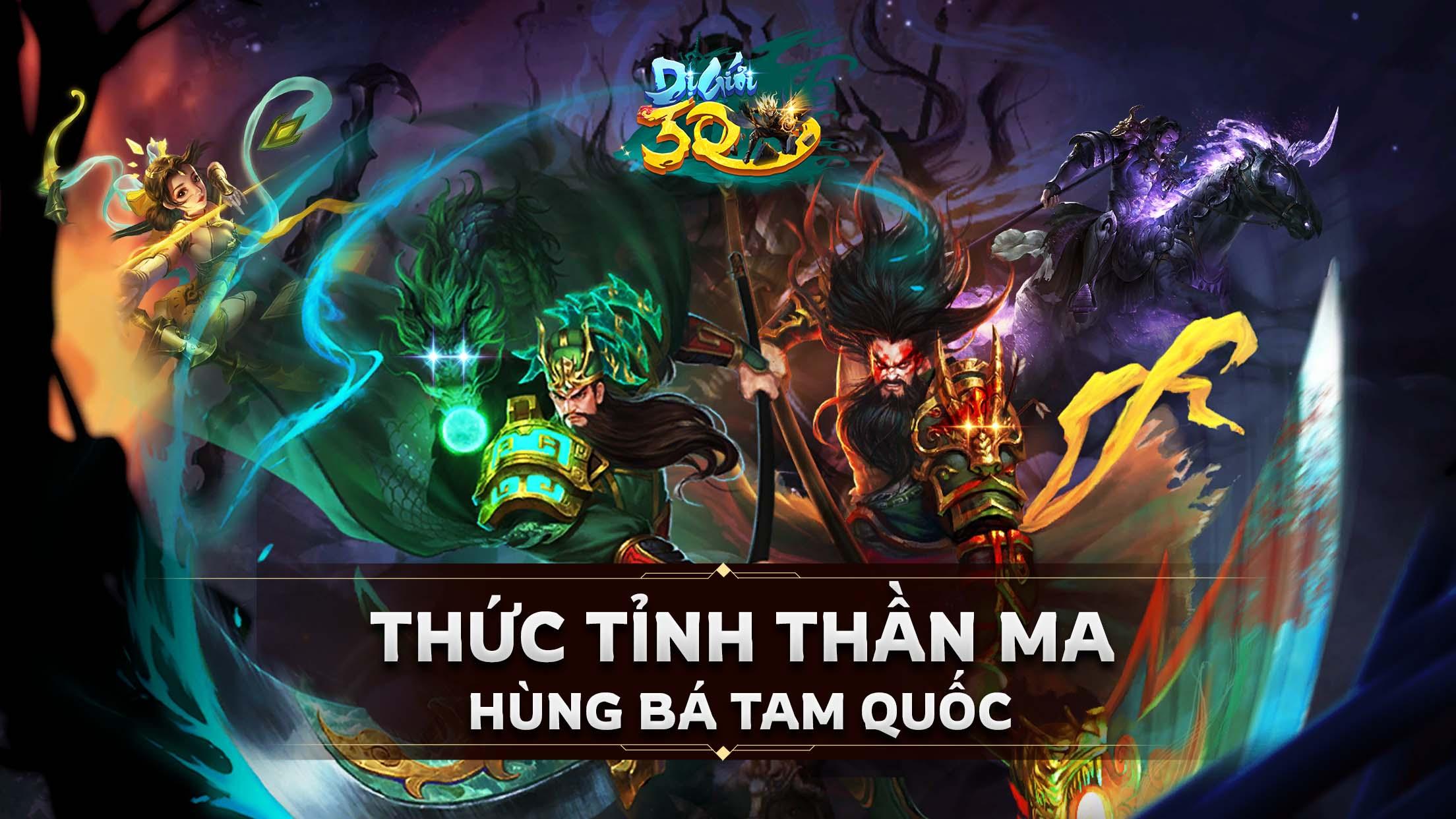 Dị Giới 3Q: Game nhập vai hành động Tam Quốc mới đến từ NPH Gzone