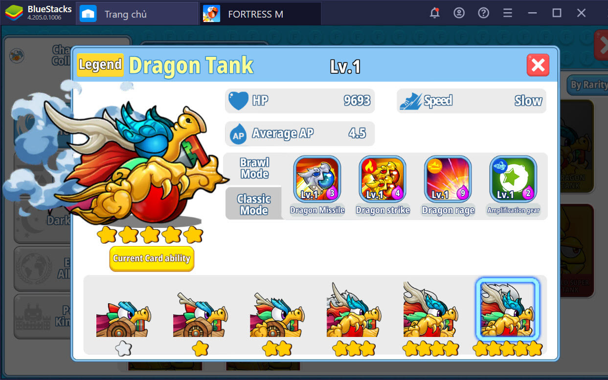 Trải nghiệm 9 loại Tank trong FortressM, đâu là lựa chọn cày Rank?