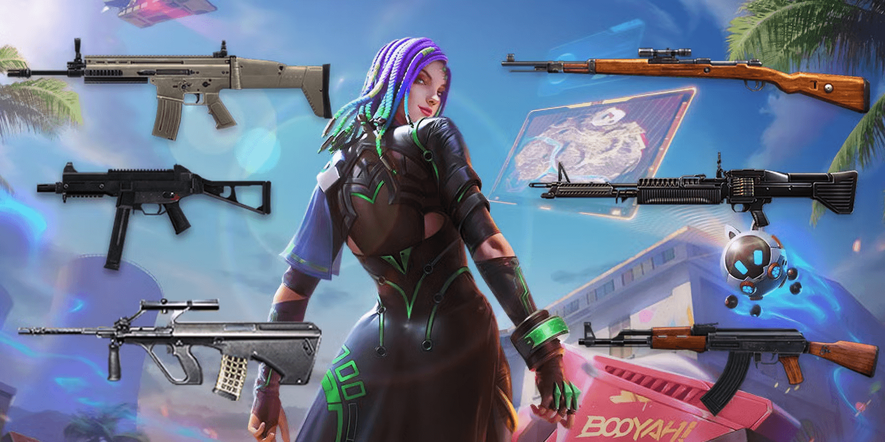 「Free Fire」武器指南
